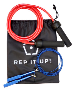 Weighted Jump Rope and Speed Rope Set